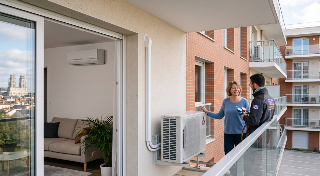 pompe à chaleur en appartement